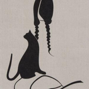 Girl and Cat #5