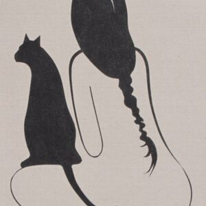 Girl and Cat #8