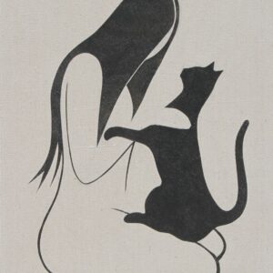 Girl and Cat #20