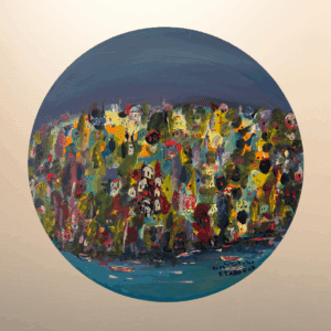 Houses colored with memories